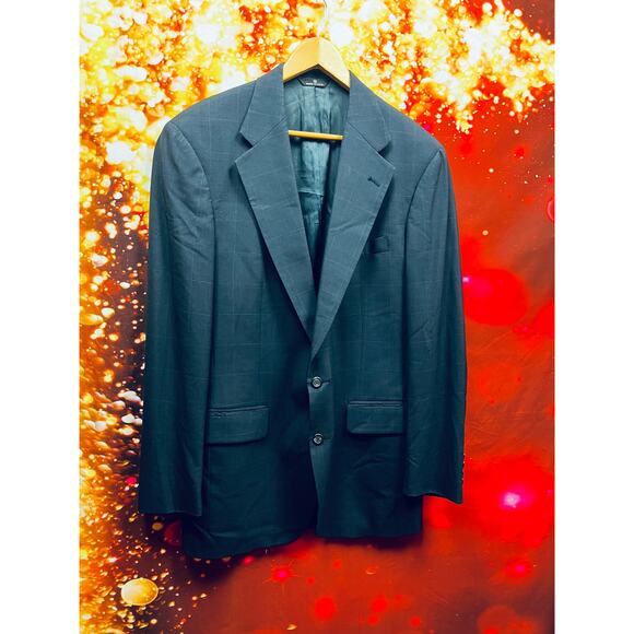 Vintage Polo Ralph Lauren University Club Viren Wool Mens Sport Jacket Size 40R - Picture 2 of 13